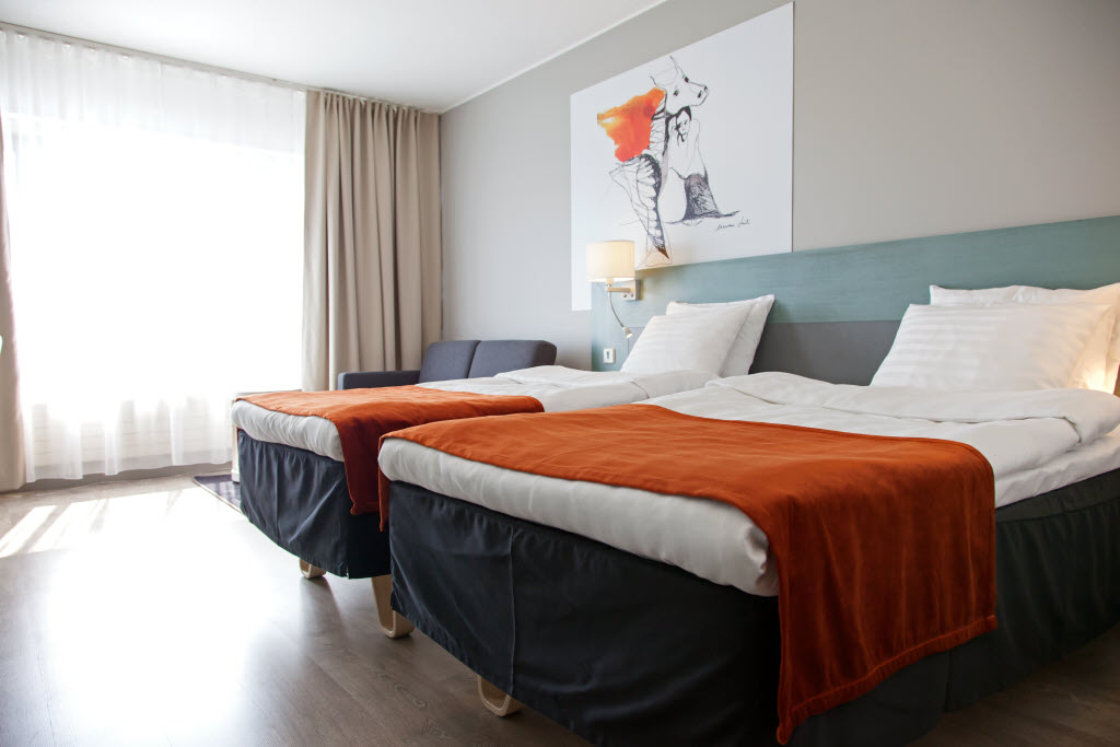Photo by: Jan Jenmark Scandic Rosendahl, superior Extra, room